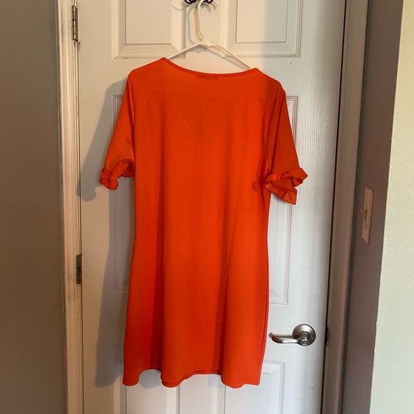 Boohoo Plus Size Dress w Buttons 18 - Picture 2 of 2